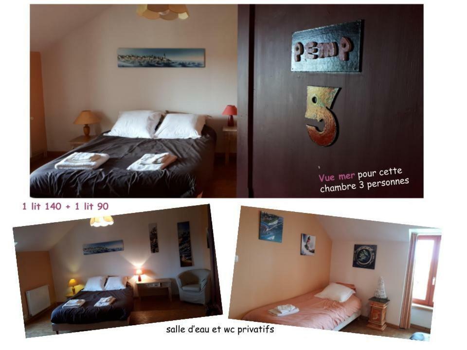 Les Hortensias Gr 34 - Chambres D'Hotes Trévou-Tréguignec Exterior foto
